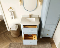 Orlando 30 in. W x 22 in. D Single Sink Bathroom Vanity - photo 4