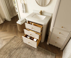 Orlando 30 in. W x 22 in. D Single Sink Bathroom Vanity - photo 3