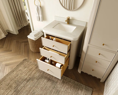 Orlando 30 in. W x 22 in. D Single Sink Bathroom Vanity - Willow Bath and Vanity