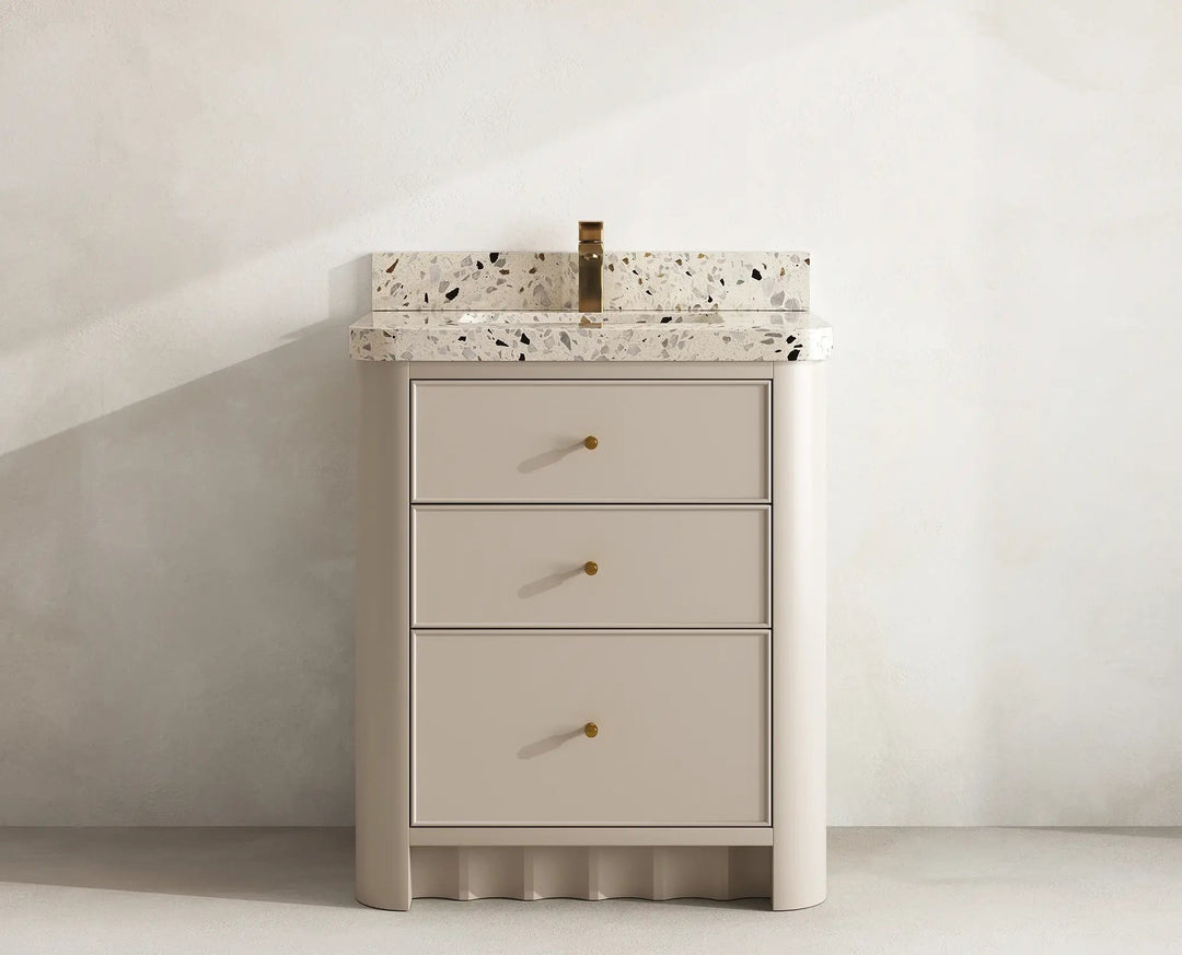 Orlando 30 in. W x 22 in. D Single Sink Bathroom Vanity | 
              
                 Fine Grain Linen Beige
                
                  
             - ORL_FNG_CA_LZ_30 - photo №19