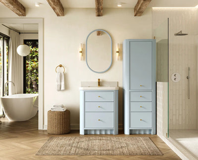 Orlando 30 in. W x 22 in. D Single Sink Bathroom Vanity - Willow Bath and Vanity