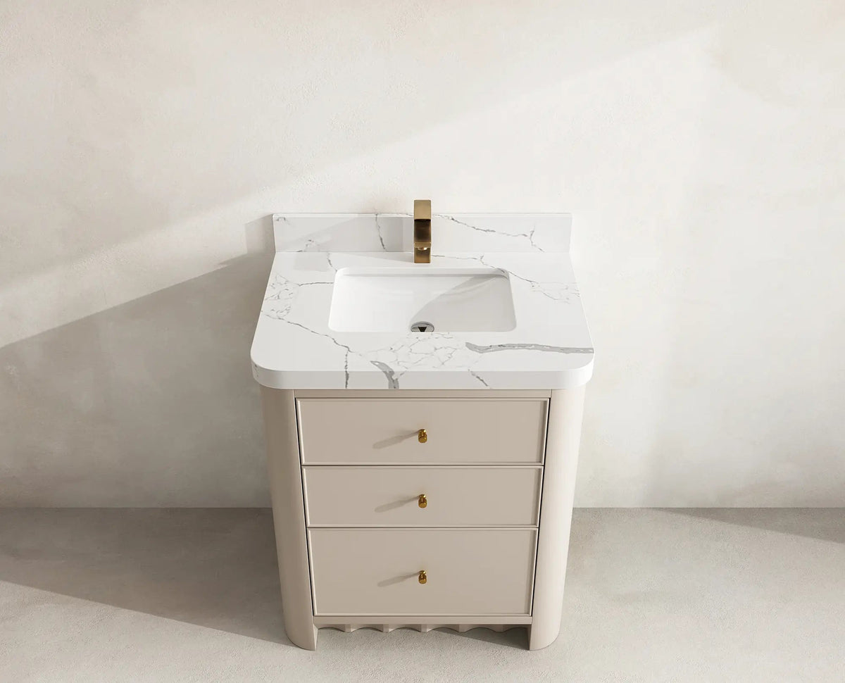 Orlando 30 in. W x 22 in. D Single Sink Bathroom Vanity - Willow Bath and Vanity