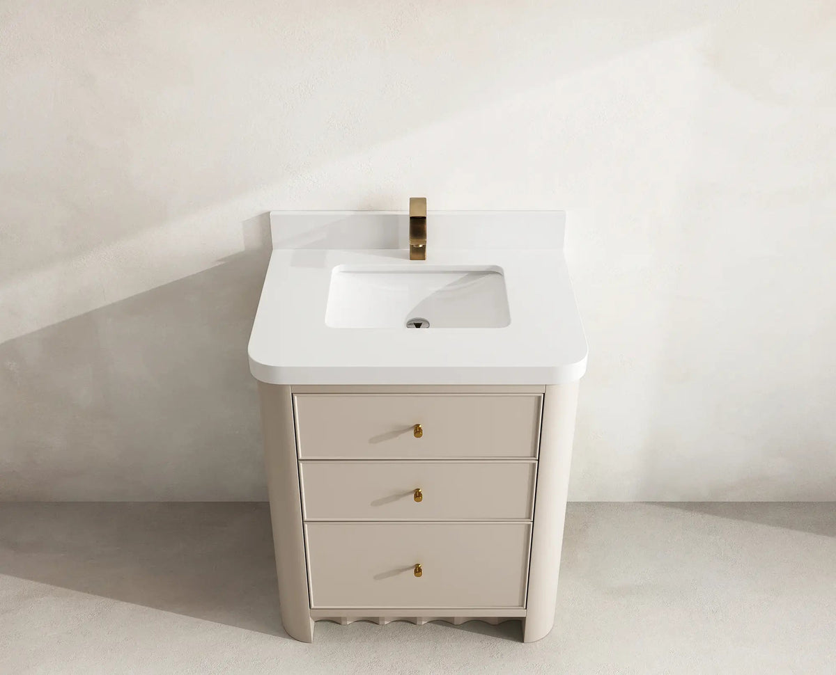 Orlando 30 in. W x 22 in. D Single Sink Bathroom Vanity - Willow Bath and Vanity