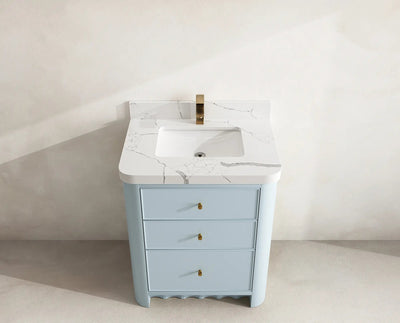 Orlando 30 in. W x 22 in. D Single Sink Bathroom Vanity - Willow Bath and Vanity