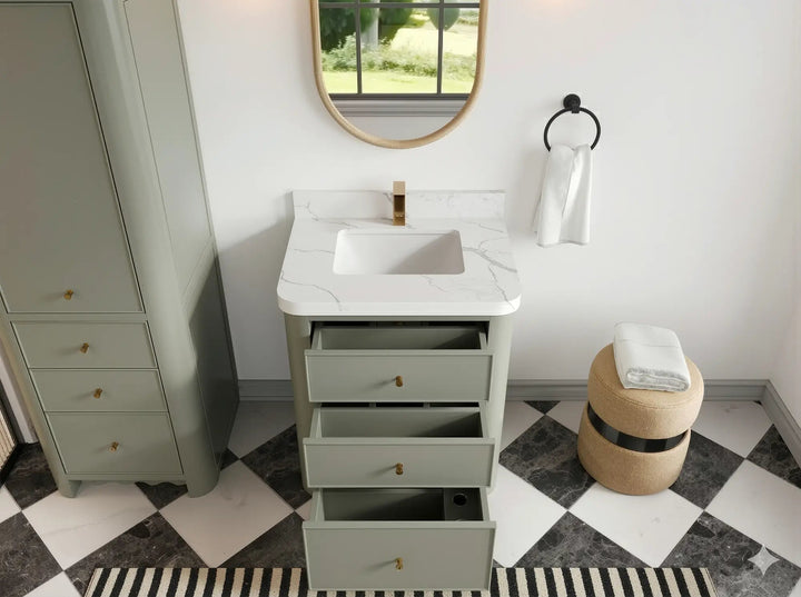 Orlando 30 in. W x 22 in. D Single Sink Bathroom Vanity - photo 3