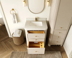 Orlando 30 in. W x 22 in. D Single Sink Bathroom Vanity - photo 4