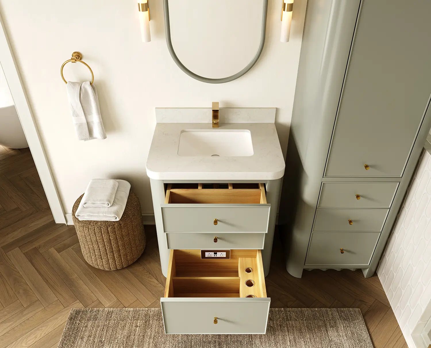 Orlando 30 in. W x 22 in. D Single Sink Bathroom Vanity - Willow Bath and Vanity