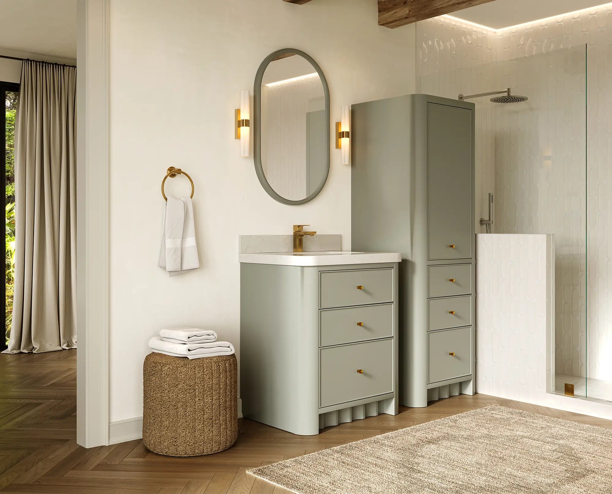 Orlando 30 in. W x 22 in. D Single Sink Bathroom Vanity - Willow Bath and Vanity