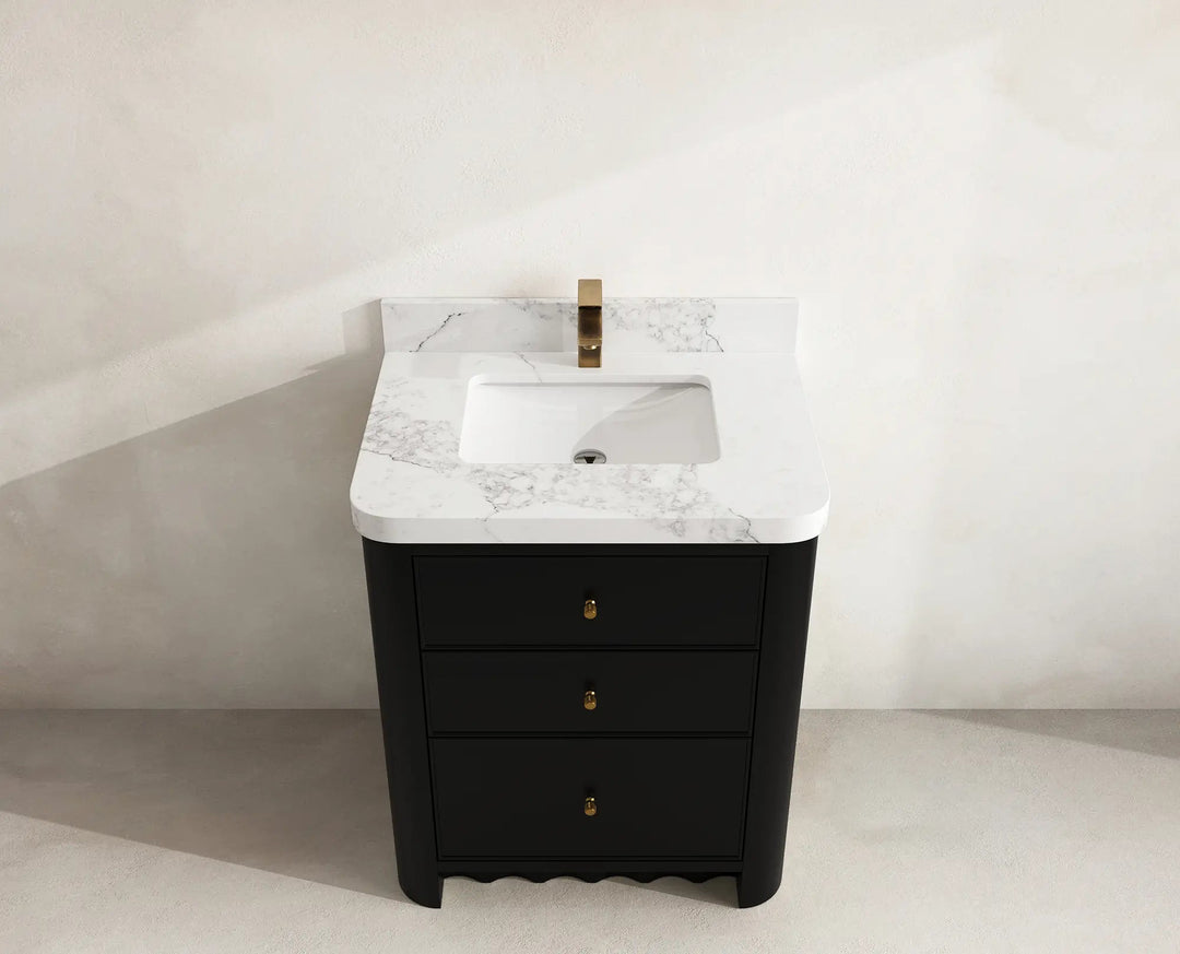 Orlando 30 in. W x 22 in. D Single Sink Bathroom Vanity | 
              
                Black
                
                  
             - ORL_BLK_CA_LZ_30 - photo №13