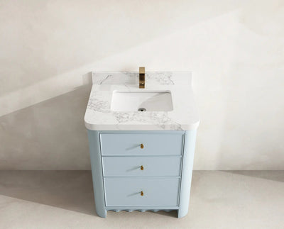 Orlando 30 in. W x 22 in. D Single Sink Bathroom Vanity - Willow Bath and Vanity