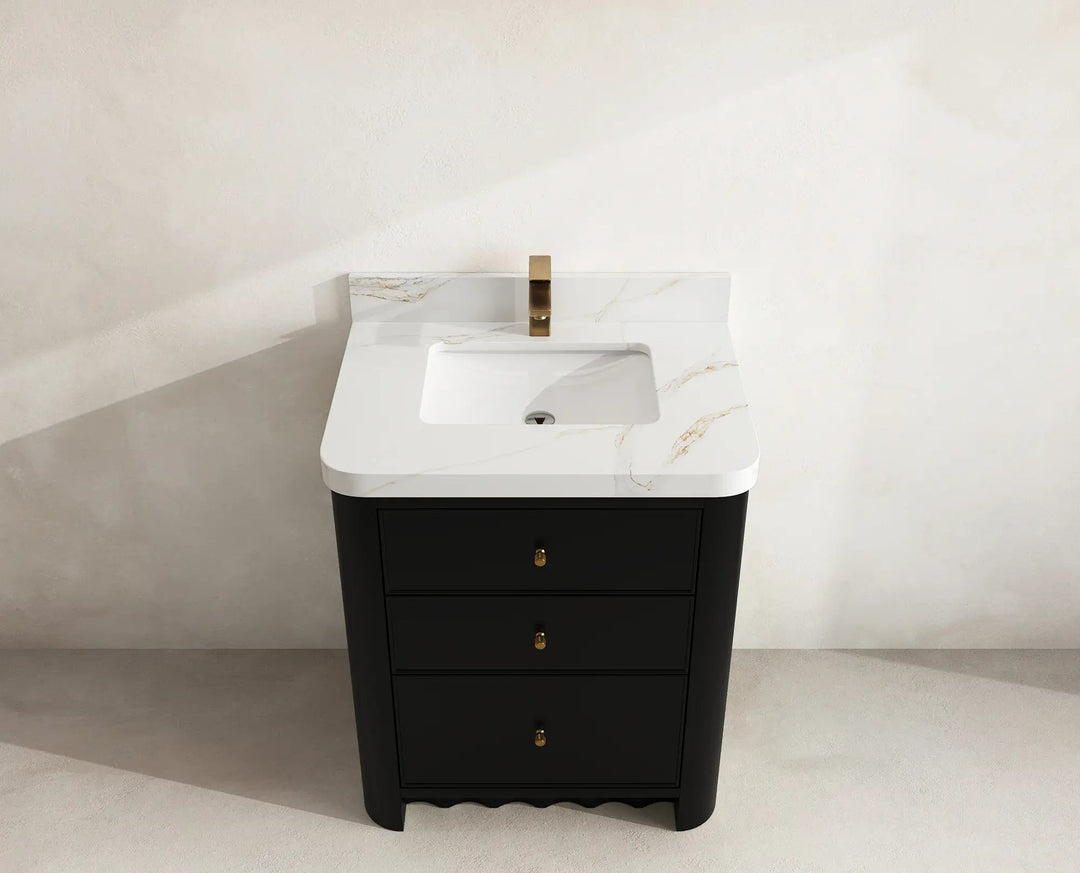 Orlando 30 in. W x 22 in. D Single Sink Bathroom Vanity | 
              
                Black
                
                  
             - ORL_BLK_CA_LZ_30 - photo №15