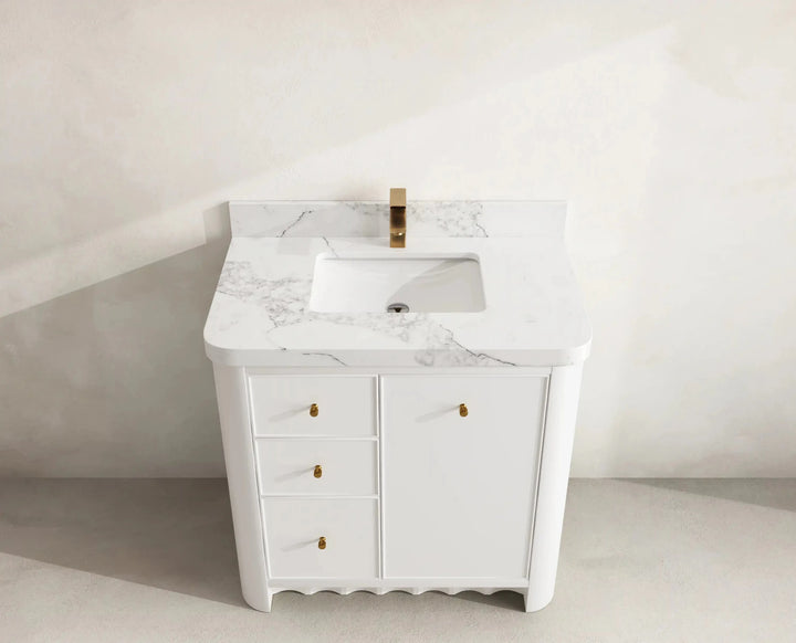 Orlando 36 in. W x 22 in. D Center Sink Bathroom Vanity - photo 11