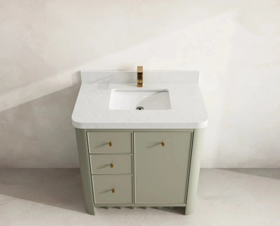 Orlando 36 in. W x 22 in. D Center Sink Bathroom Vanity - Willow Bath and Vanity