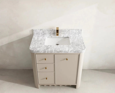 Orlando 36 in. W x 22 in. D Center Sink Bathroom Vanity - Willow Bath and Vanity