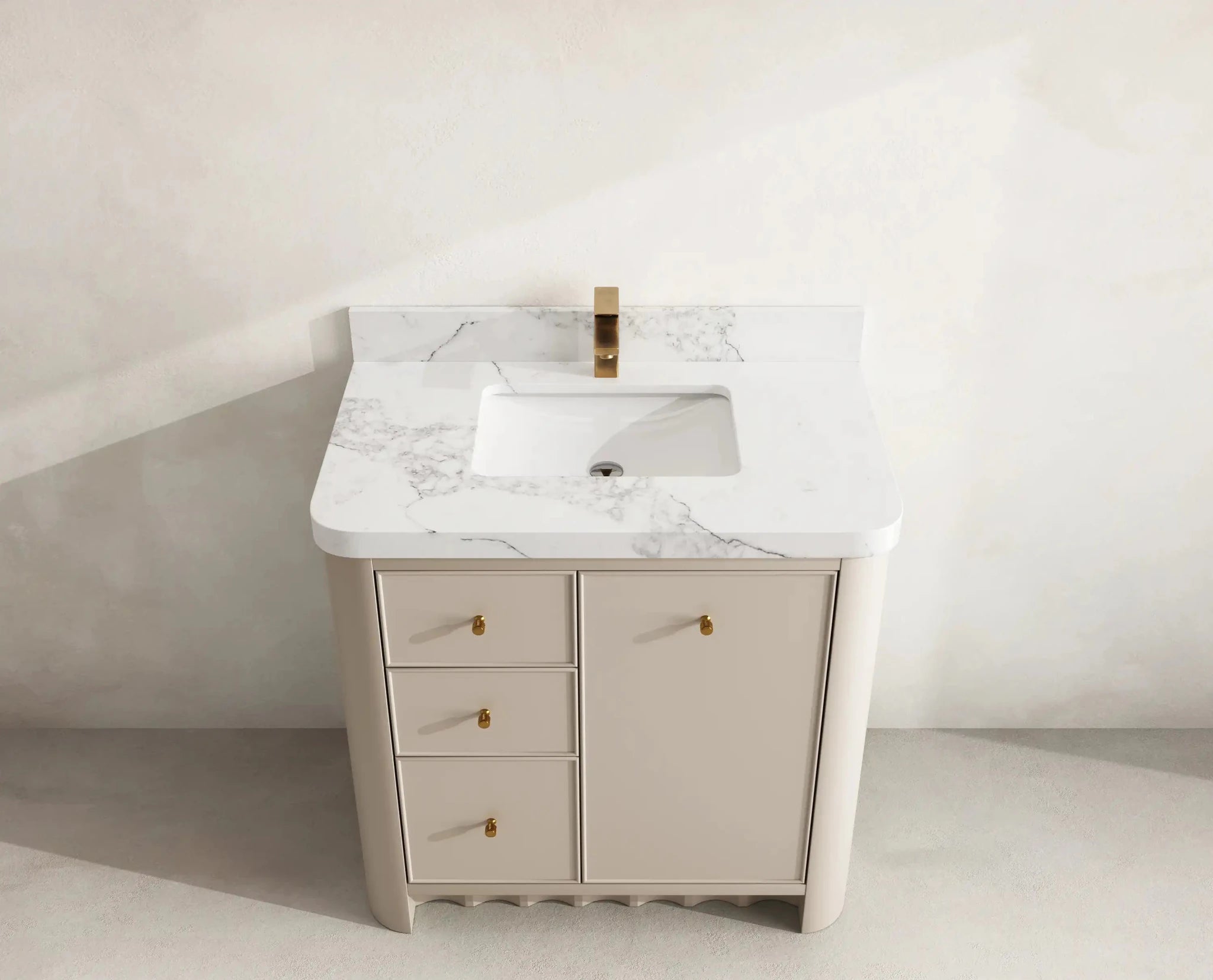 Orlando 36 in. W x 22 in. D Center Sink Bathroom Vanity - Willow Bath and Vanity