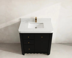 Orlando 36 in. W x 22 in. D Center Sink Bathroom Vanity - photo 8