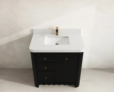 Orlando 36 in. W x 22 in. D Center Sink Bathroom Vanity - Willow Bath and Vanity