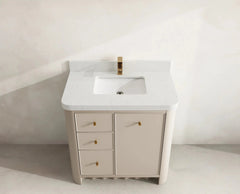 Orlando 36 in. W x 22 in. D Center Sink Bathroom Vanity - photo 8