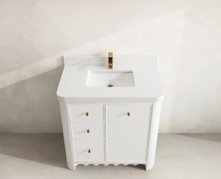 Orlando 36 in. W x 22 in. D Center Sink Bathroom Vanity - photo 16