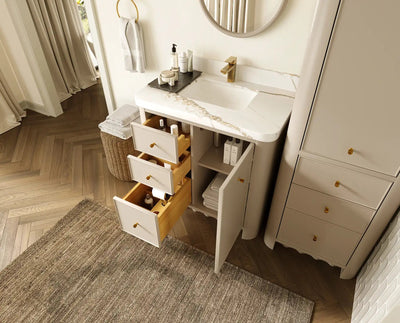 Orlando 36 in. W x 22 in. D Center Sink Bathroom Vanity - Willow Bath and Vanity