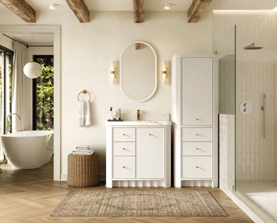 Orlando 36 in. W x 22 in. D Center Sink Bathroom Vanity - Willow Bath and Vanity