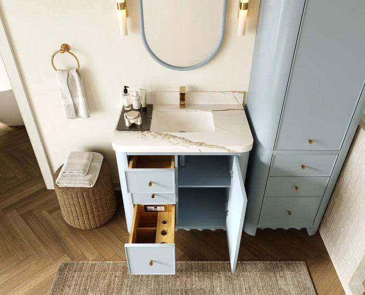 Orlando 36 in. W x 22 in. D Center Sink Bathroom Vanity - photo 4