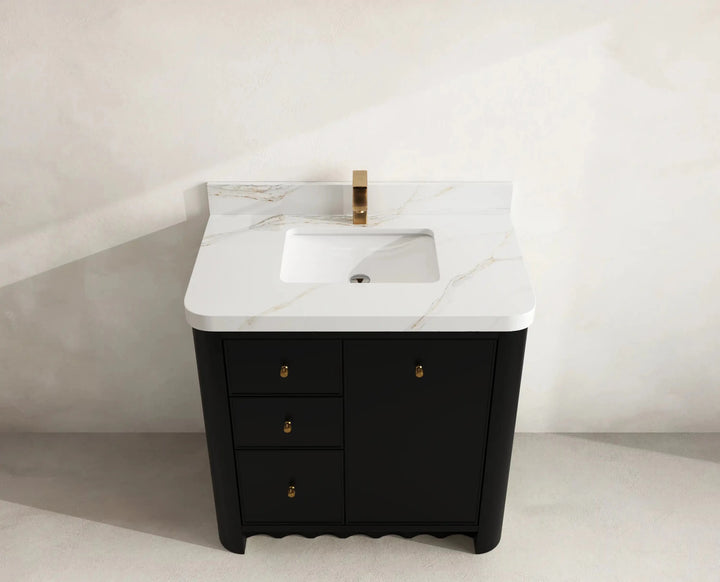 Orlando 36 in. W x 22 in. D Center Sink Bathroom Vanity - photo 12