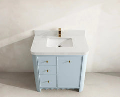 Orlando 36 in. W x 22 in. D Center Sink Bathroom Vanity - photo 7