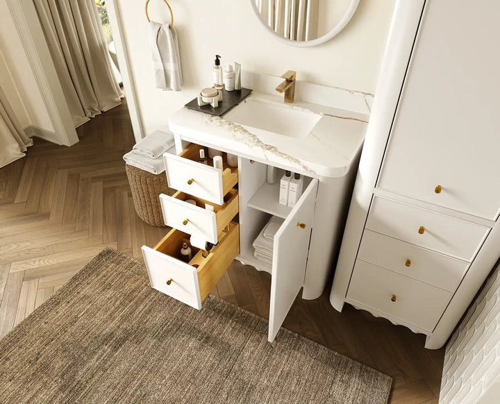 Orlando 36 in. W x 22 in. D Center Sink Bathroom Vanity - photo 3