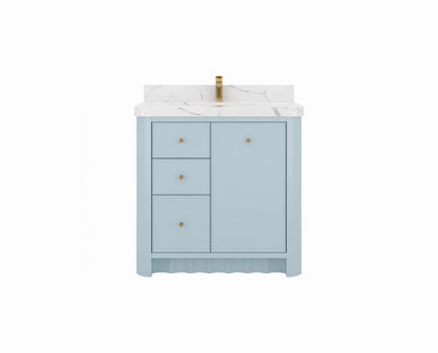 Orlando 36 in. W x 22 in. D Center Sink Bathroom Vanity - Willow Bath and Vanity