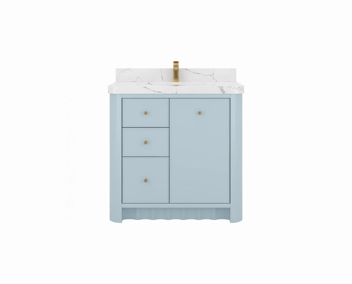 Orlando 36 in. W x 22 in. D Center Sink Bathroom Vanity - photo 1