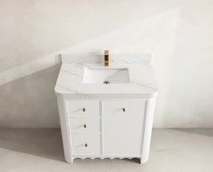 Orlando 36 in. W x 22 in. D Center Sink Bathroom Vanity - photo 14