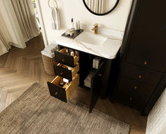 Orlando 36 in. W x 22 in. D Center Sink Bathroom Vanity - photo 3