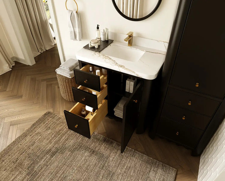 Orlando 36 in. W x 22 in. D Center Sink Bathroom Vanity - photo 3