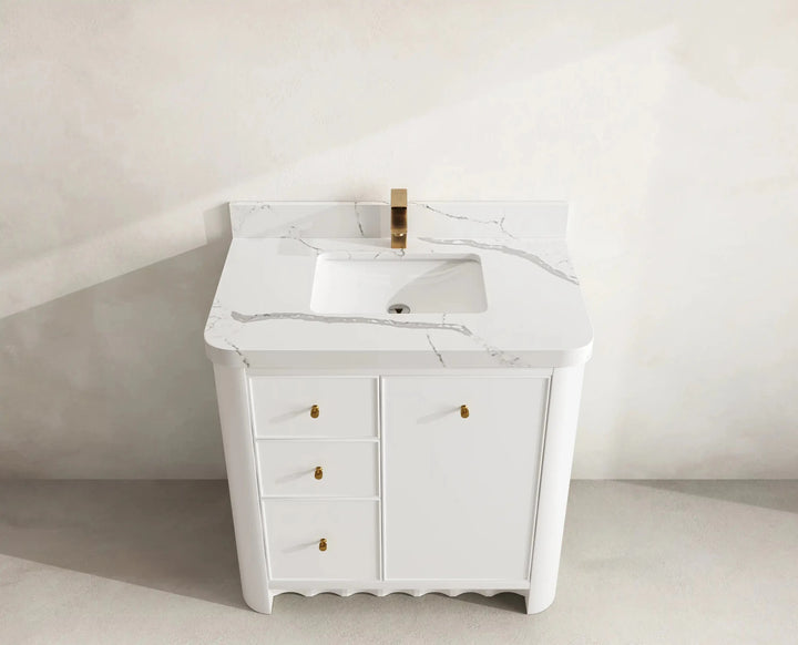 Orlando 36 in. W x 22 in. D Center Sink Bathroom Vanity - photo 10