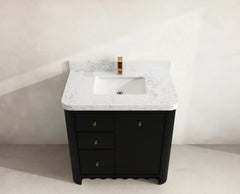Orlando 36 in. W x 22 in. D Center Sink Bathroom Vanity - photo 13