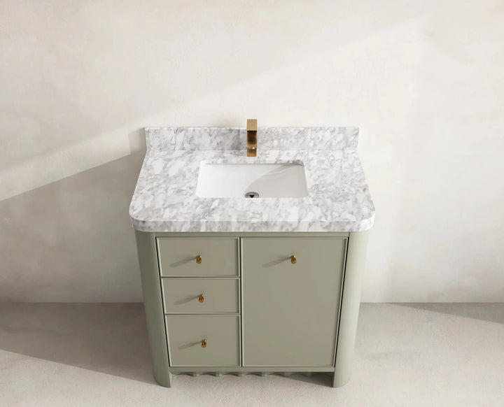 Orlando 36 in. W x 22 in. D Center Sink Bathroom Vanity - photo 8