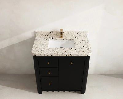Orlando 36 in. W x 22 in. D Center Sink Bathroom Vanity - Willow Bath and Vanity
