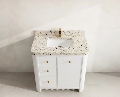 Orlando 36 in. W x 22 in. D Center Sink Bathroom Vanity - Willow Bath and Vanity