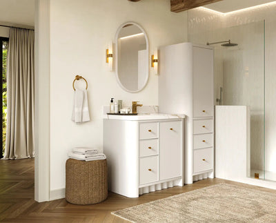 Orlando 36 in. W x 22 in. D Center Sink Bathroom Vanity - Willow Bath and Vanity