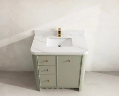 Orlando 36 in. W x 22 in. D Center Sink Bathroom Vanity - photo 15