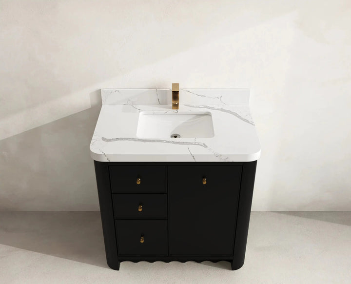 Orlando 36 in. W x 22 in. D Center Sink Bathroom Vanity - photo 10