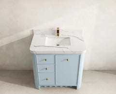 Orlando 36 in. W x 22 in. D Center Sink Bathroom Vanity - photo 9