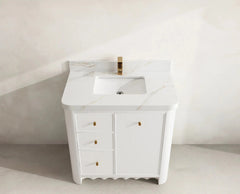 Orlando 36 in. W x 22 in. D Center Sink Bathroom Vanity - photo 12
