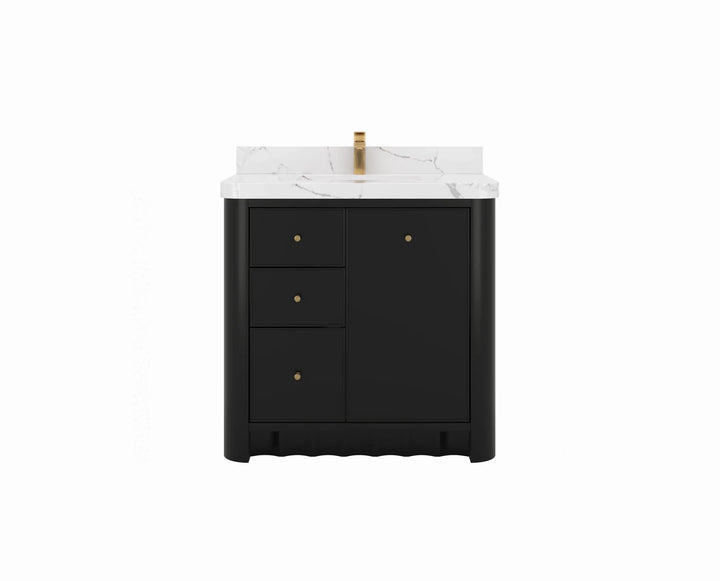 Orlando 36 in. W x 22 in. D Center Sink Bathroom Vanity - photo 1