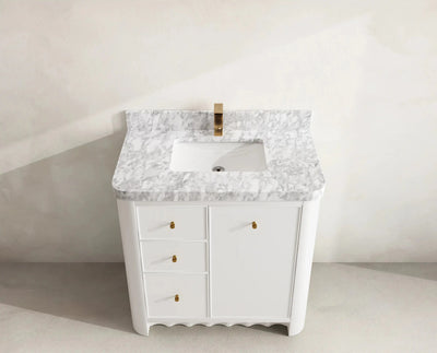 Orlando 36 in. W x 22 in. D Center Sink Bathroom Vanity - Willow Bath and Vanity