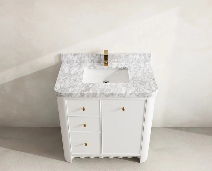 Orlando 36 in. W x 22 in. D Center Sink Bathroom Vanity - photo 7