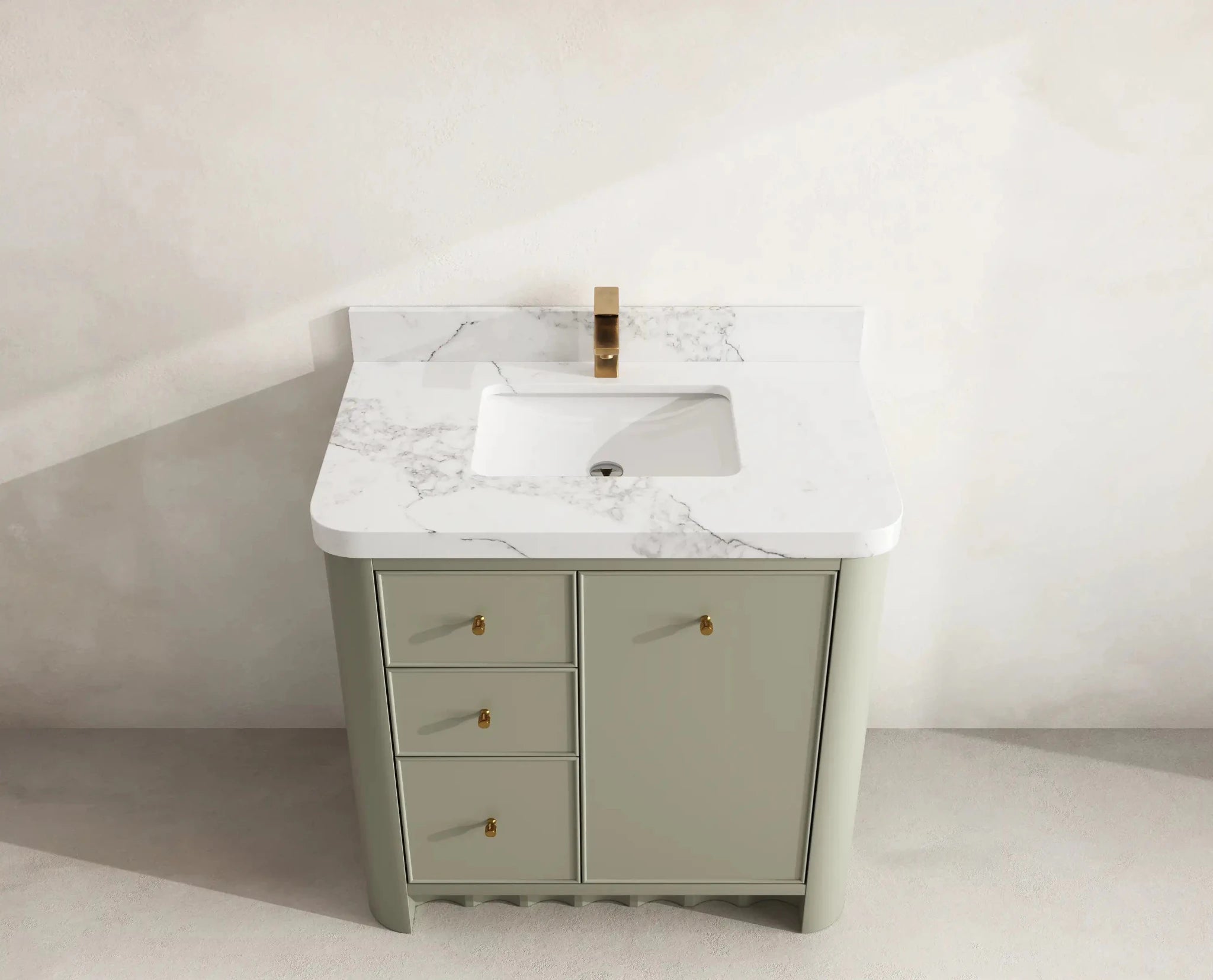 Orlando 36 in. W x 22 in. D Center Sink Bathroom Vanity - Willow Bath and Vanity