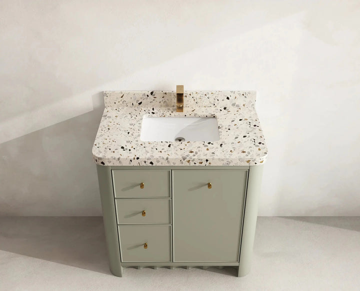 Orlando 36 in. W x 22 in. D Center Sink Bathroom Vanity - photo 16