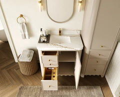 Orlando 36 in. W x 22 in. D Center Sink Bathroom Vanity - photo 4
